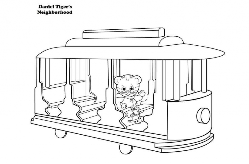 Free printable daniel tigers neighborhood coloring pages