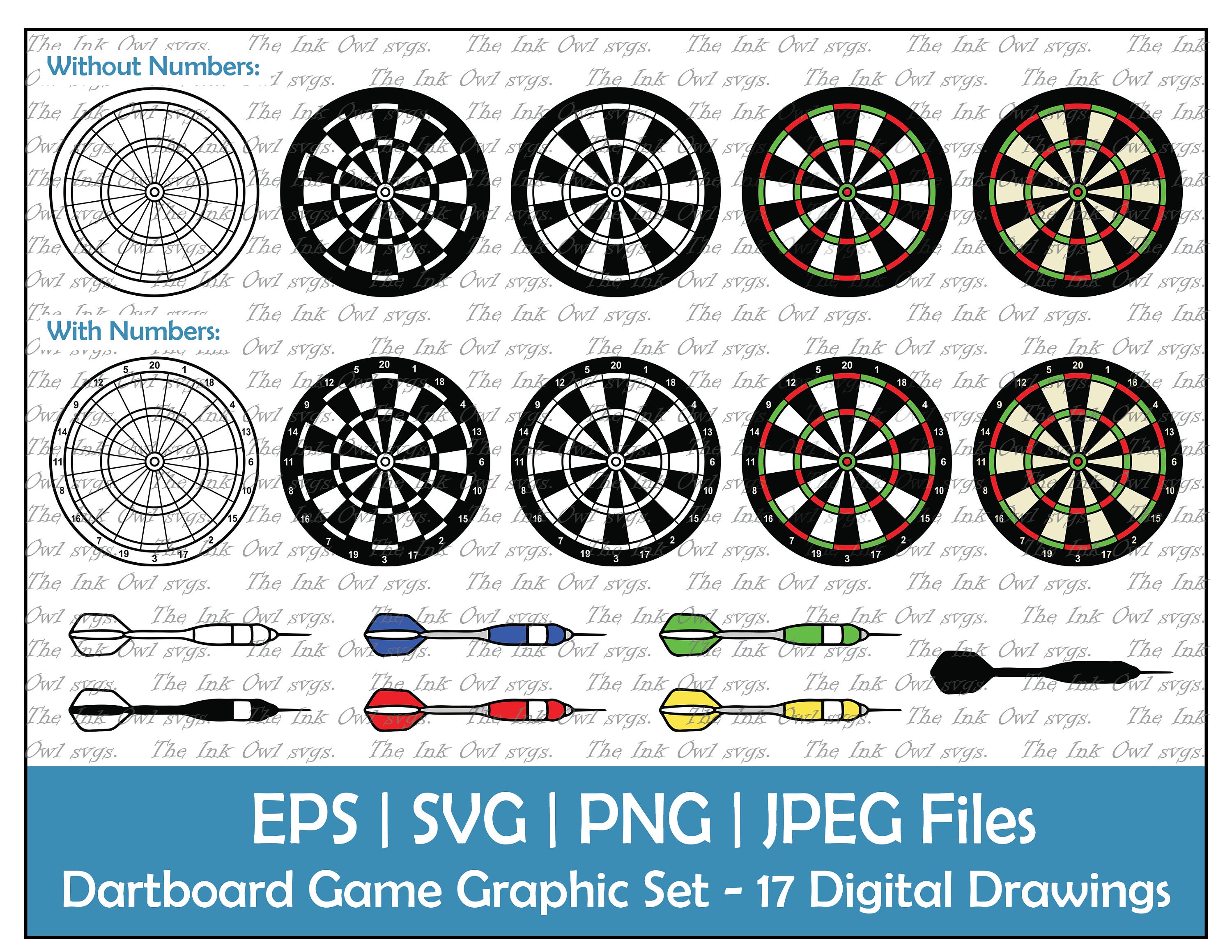 Dart board printable