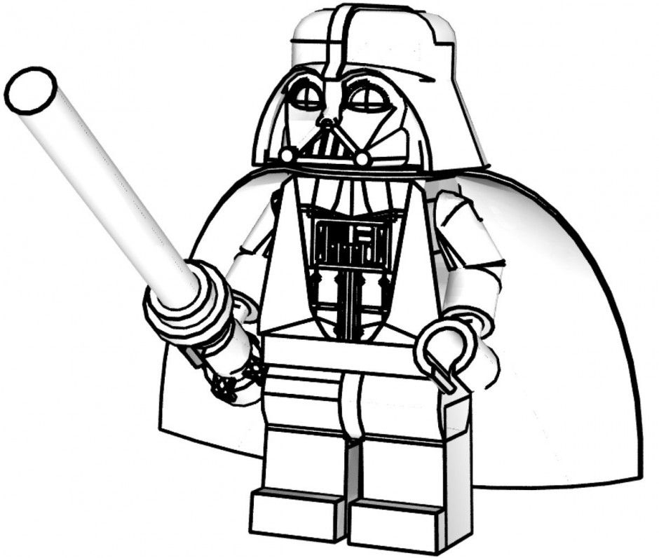 Darth vader coloring pages