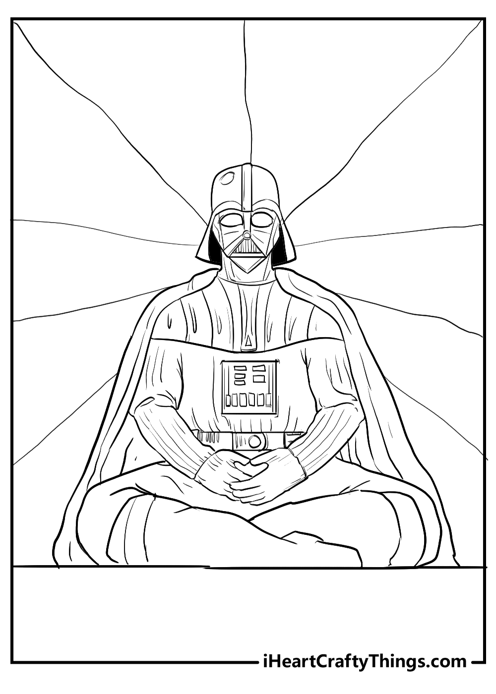 Printable darth vader coloring pages updated