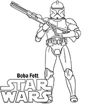 Printable star wars coloring pages