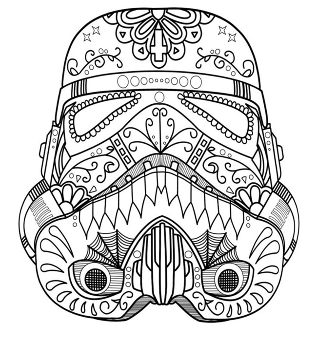 Star wars free printable coloring pages for adults kids over designs
