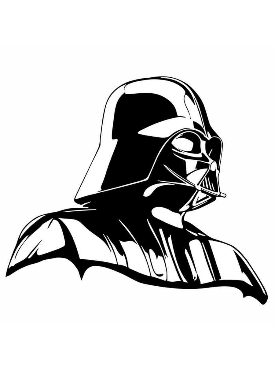 Free printable darth vader stencils and templates