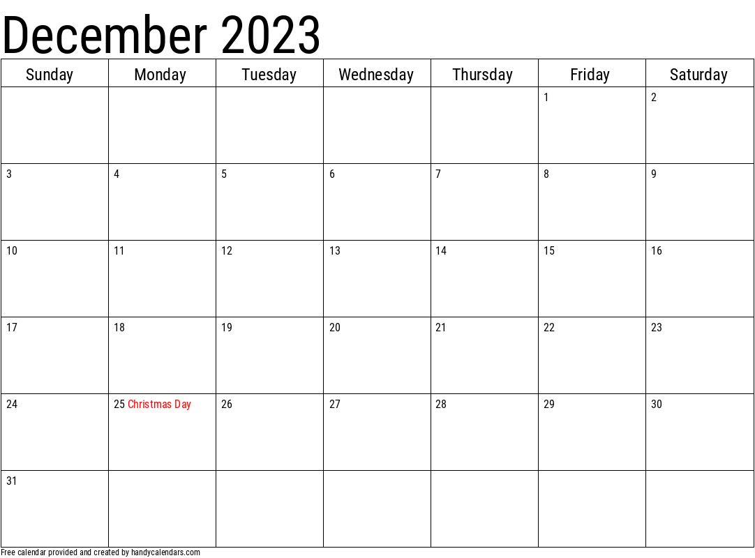 December calendars