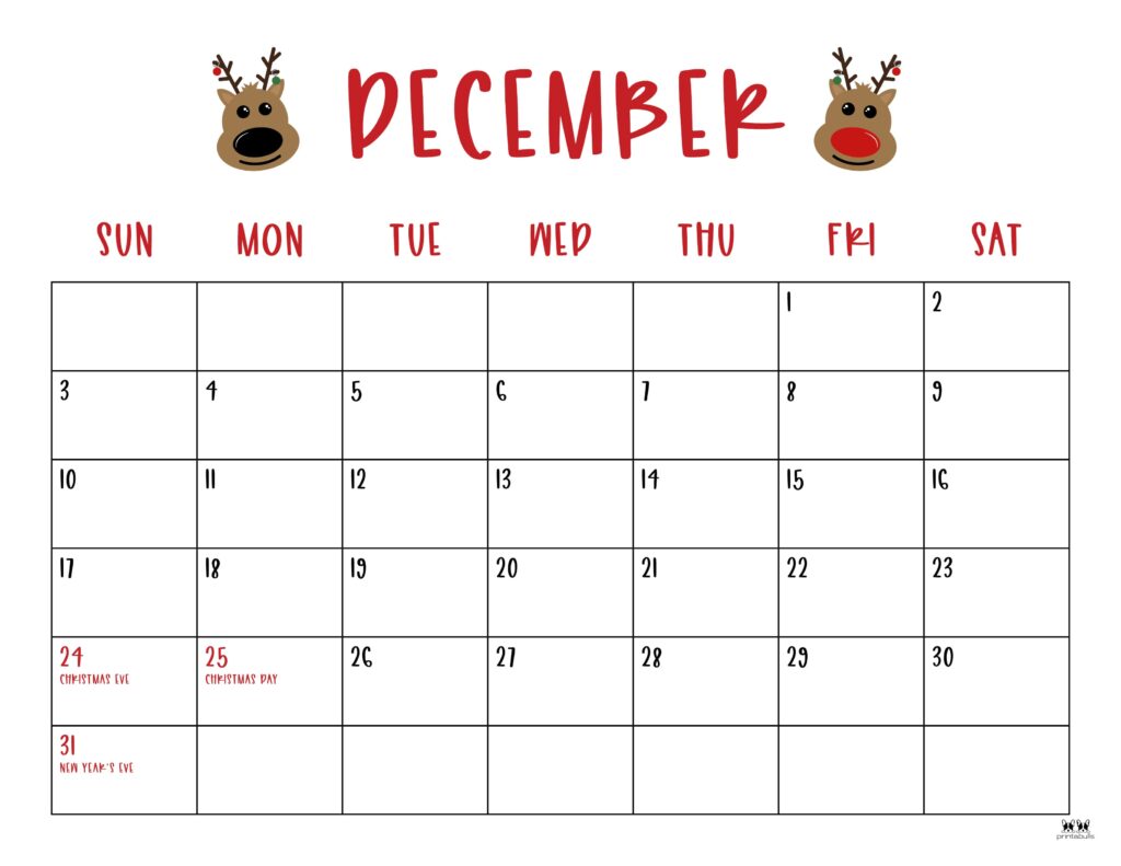 December calendars