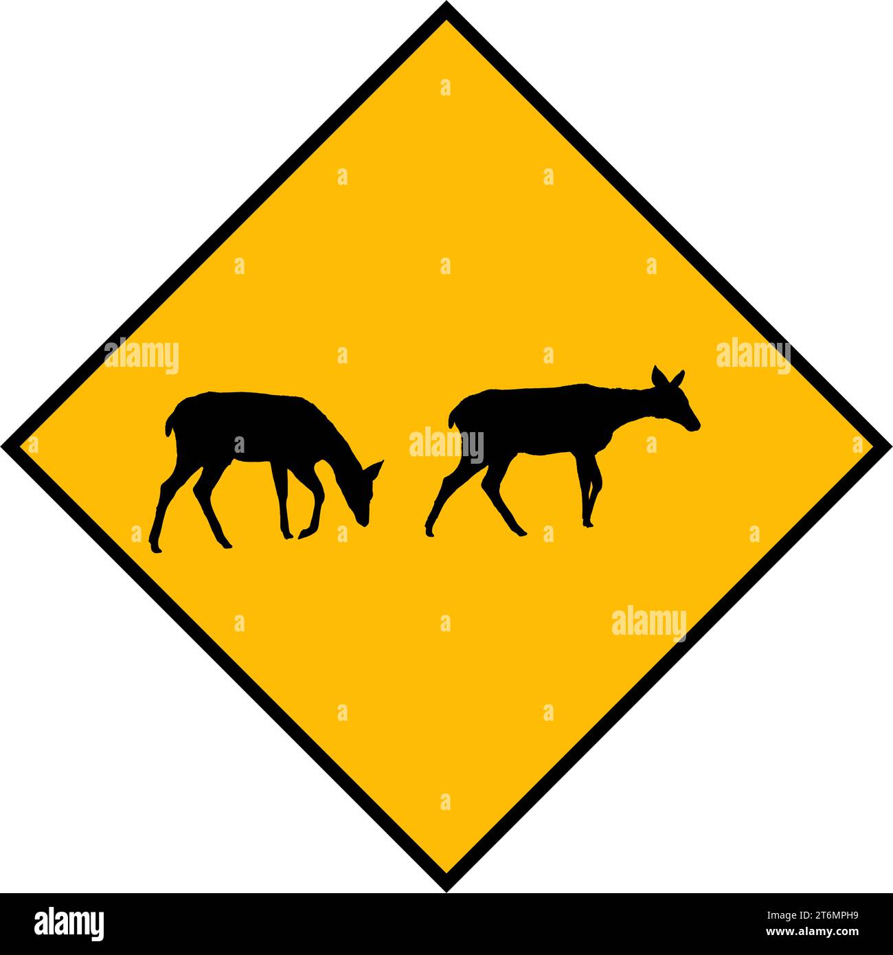 Animal road crossing stock vector images
