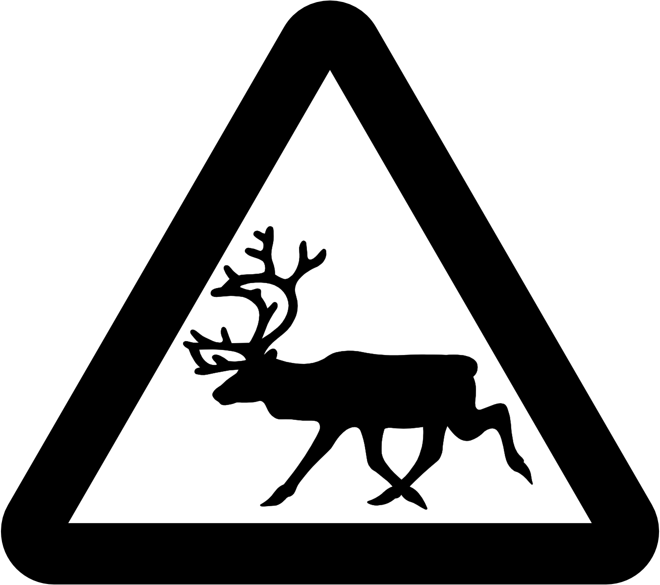 Coloring page road sign objects â printable coloring pages