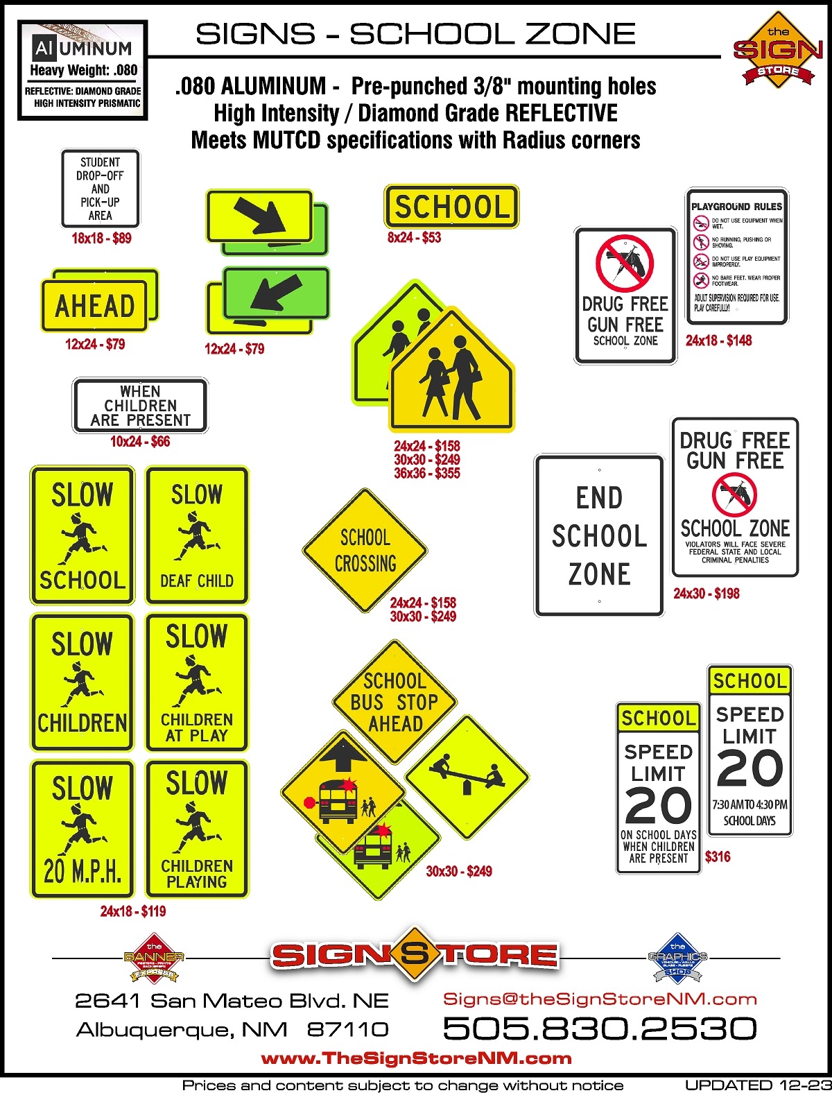 Deer crossing sign