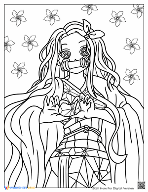 Free printable demon slayer coloring pages for all ages