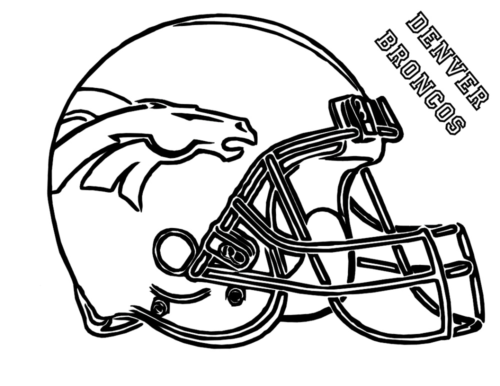 Broncos coloring pages k worksheets football coloring pages denver broncos colors broncos