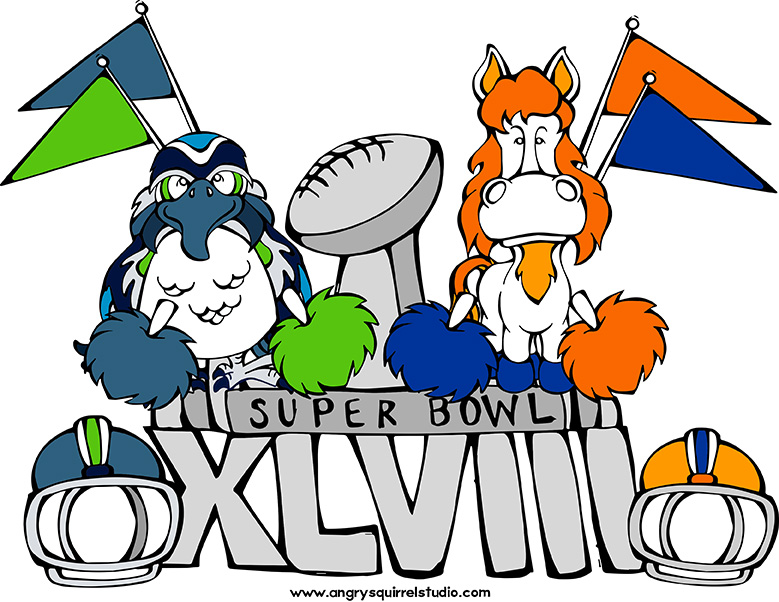 Nfl super bowl xlviii broncos vs seahawks â petit