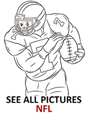 Print denver broncos crest coloring page