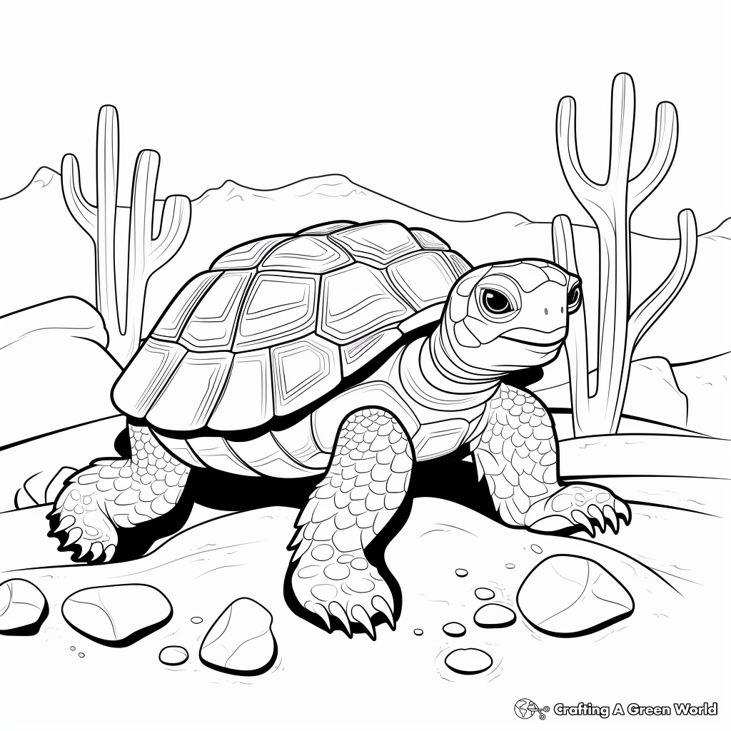 Desert animals coloring pages