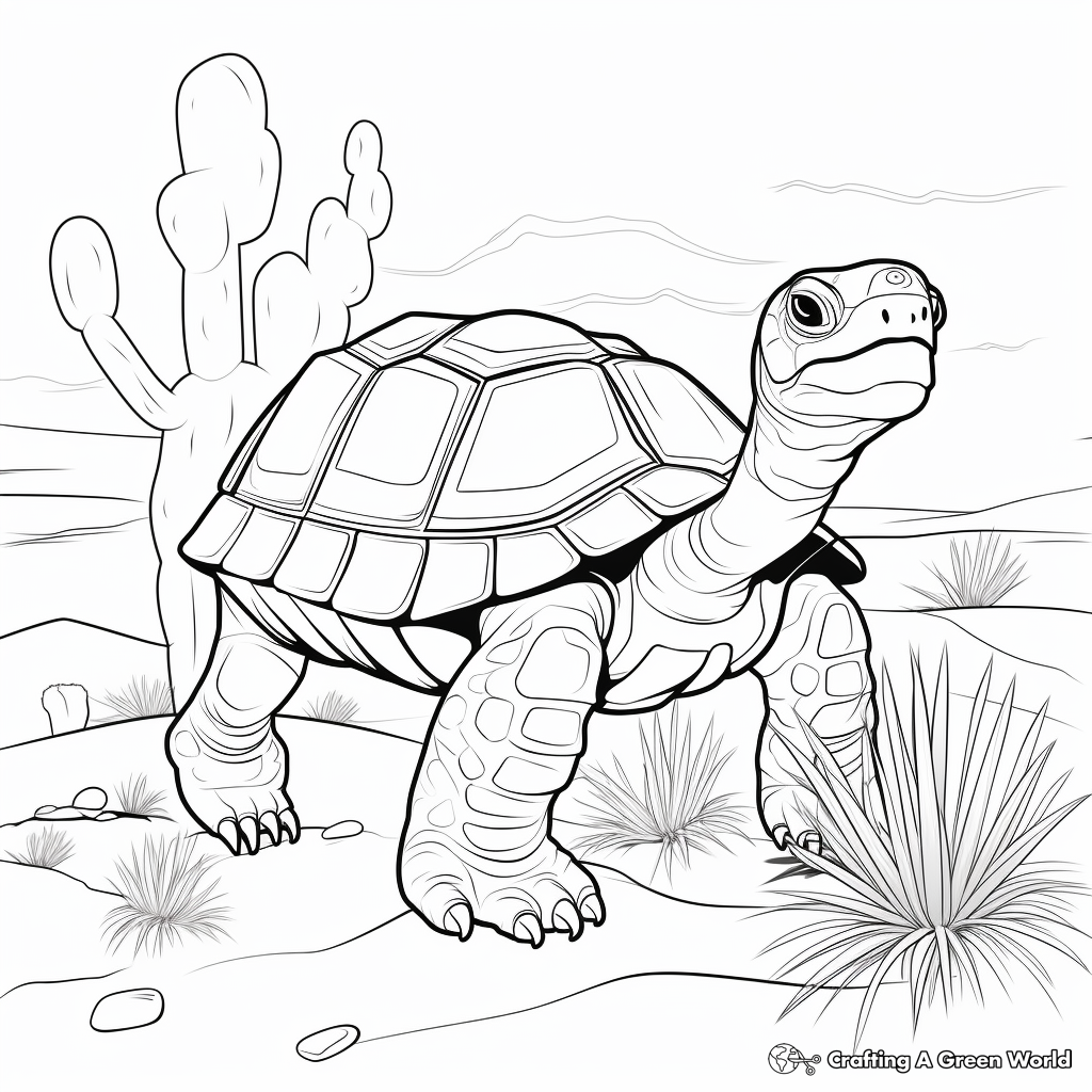Desert animals coloring pages
