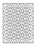 Printable geometric designs for coloring