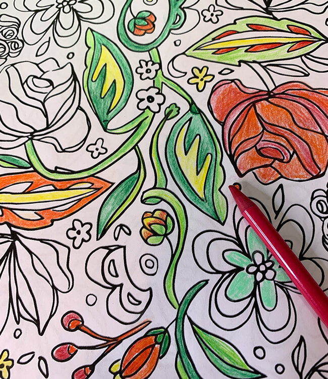 Printable coloring pages for you â jeanetta gonzales art design