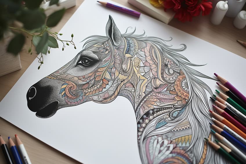 Adult coloring pages