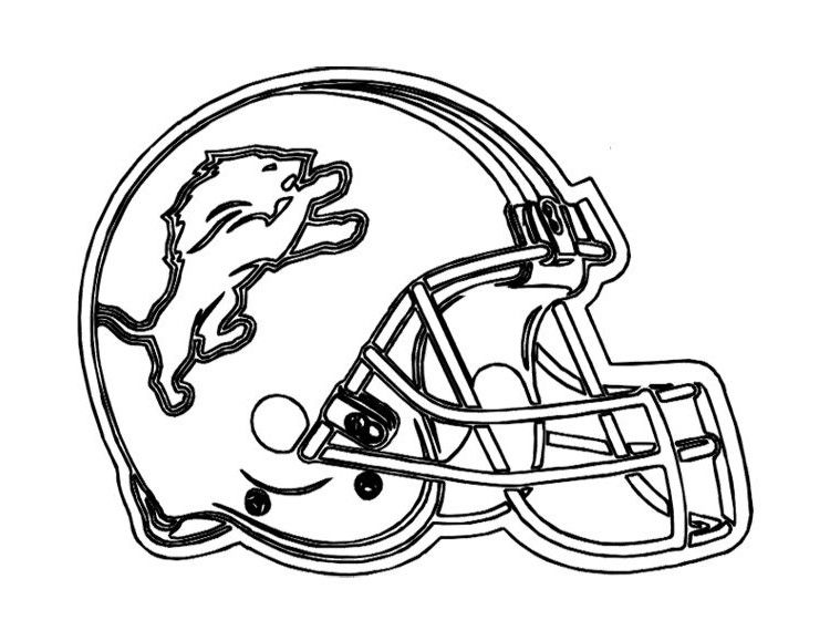 Printable coloring pages football coloring pages nfl football helmets football helmets