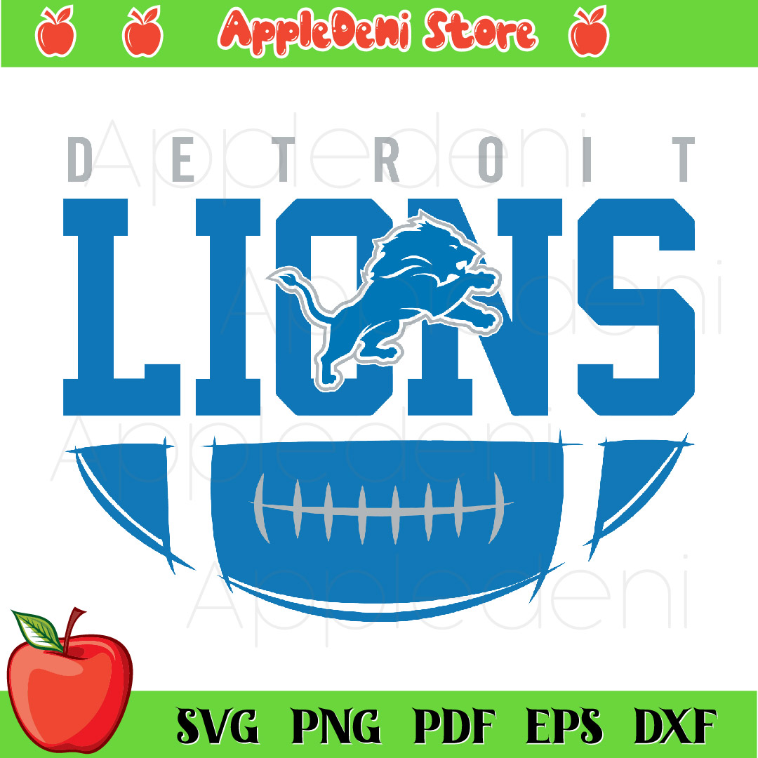 Detroit lions svg sport svg lions logo svg nfl svg ameri