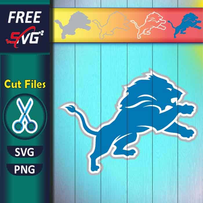 Detroit lions logo svg free nfl detroit lions svg free