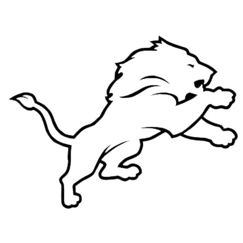 Detroit lions logo black and white detroit lions logo detroit lions lion silhouette