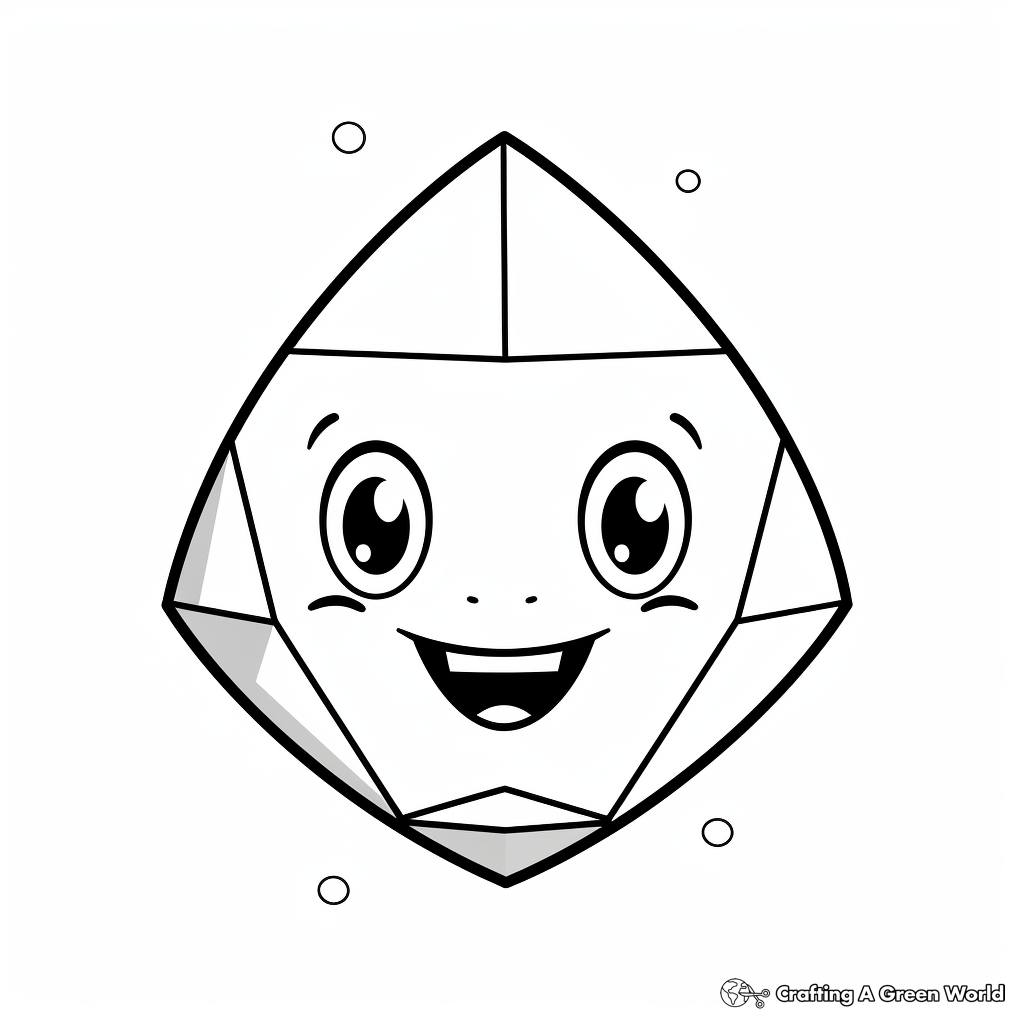 Diamond coloring pages