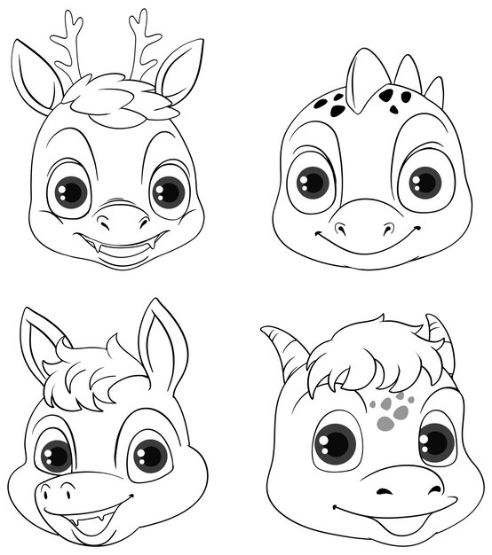 Page coloring print free images