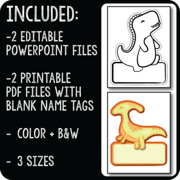 Dinosaur name tags dinosaurs classroom decor dinosaur cubby locker labels