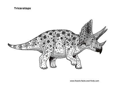 Dinosaur coloring pages