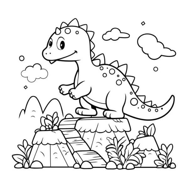 Dinosaur outline vector images