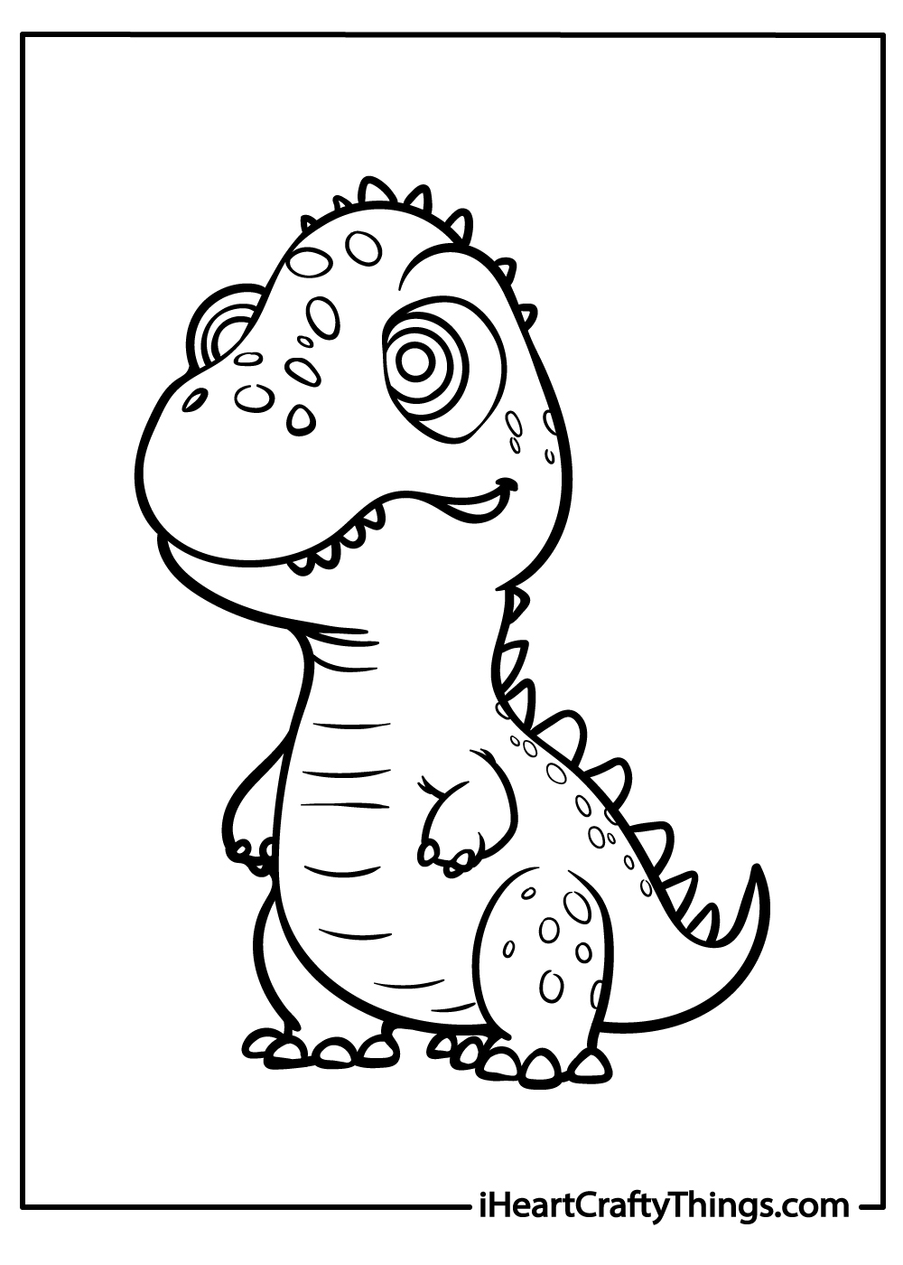 Dinosaur coloring pages