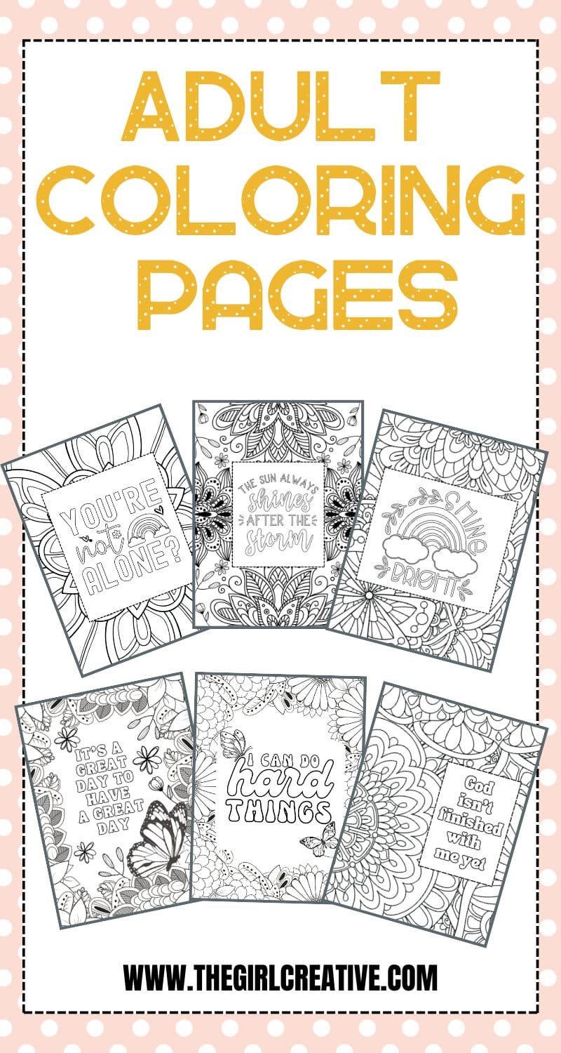 Free adult coloring sheets to keep you sane and relieve stress