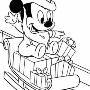 Disney christmas coloring pages printable for free download