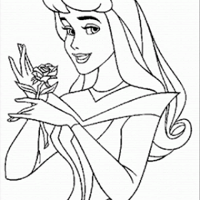 Disney movie princesses princess coloring pages