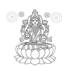 Diwali coloring pages for toddlers