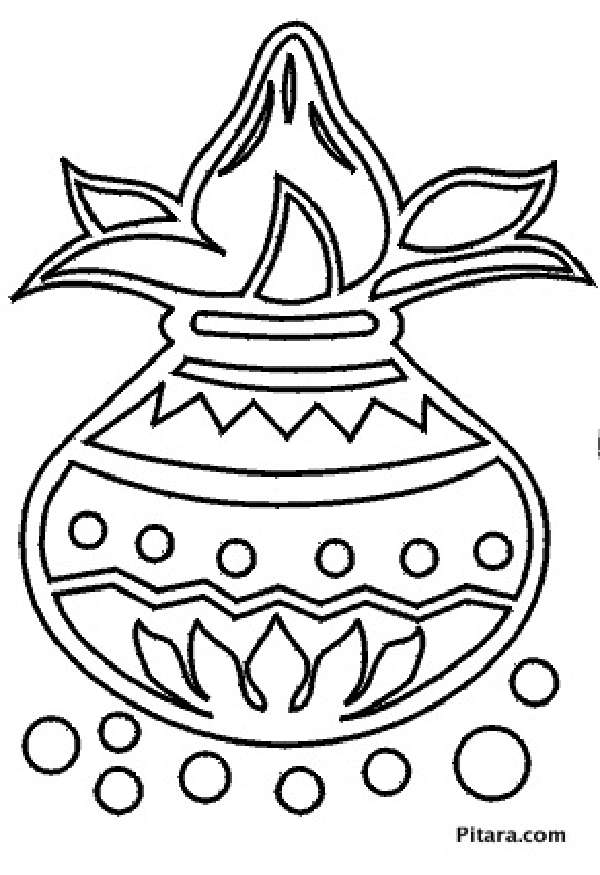 Diwali coloring pages for kids kids network