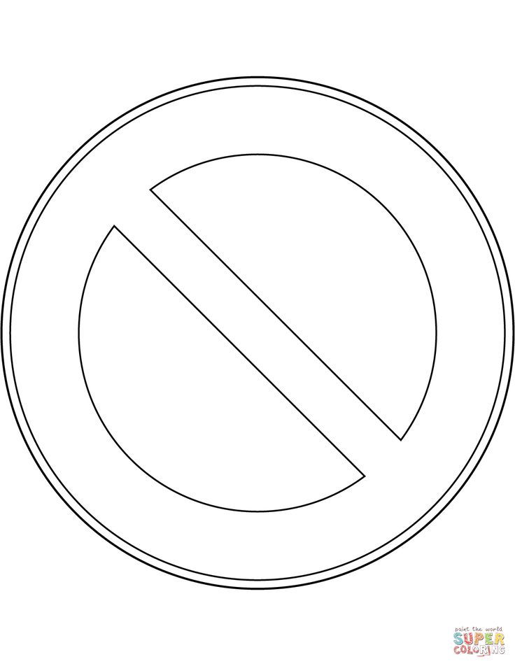 No parking sign in germany coloring page free printable coloring pages parking signs coloring pages free printable coloring pages