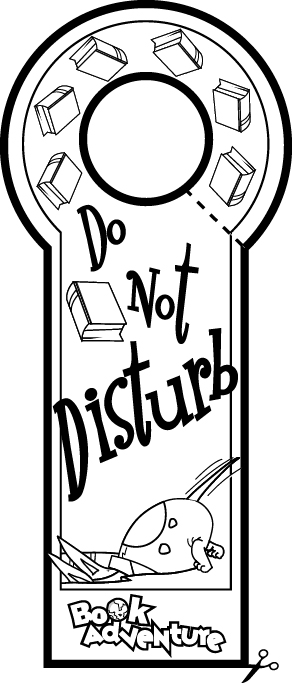 Printable do not disturb signs