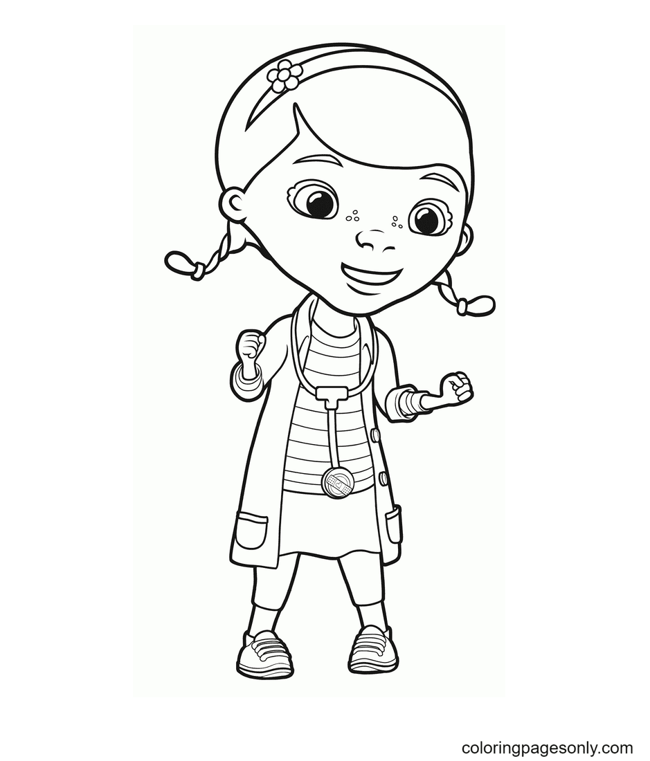 Doc mcstuffins coloring pages printable for free download