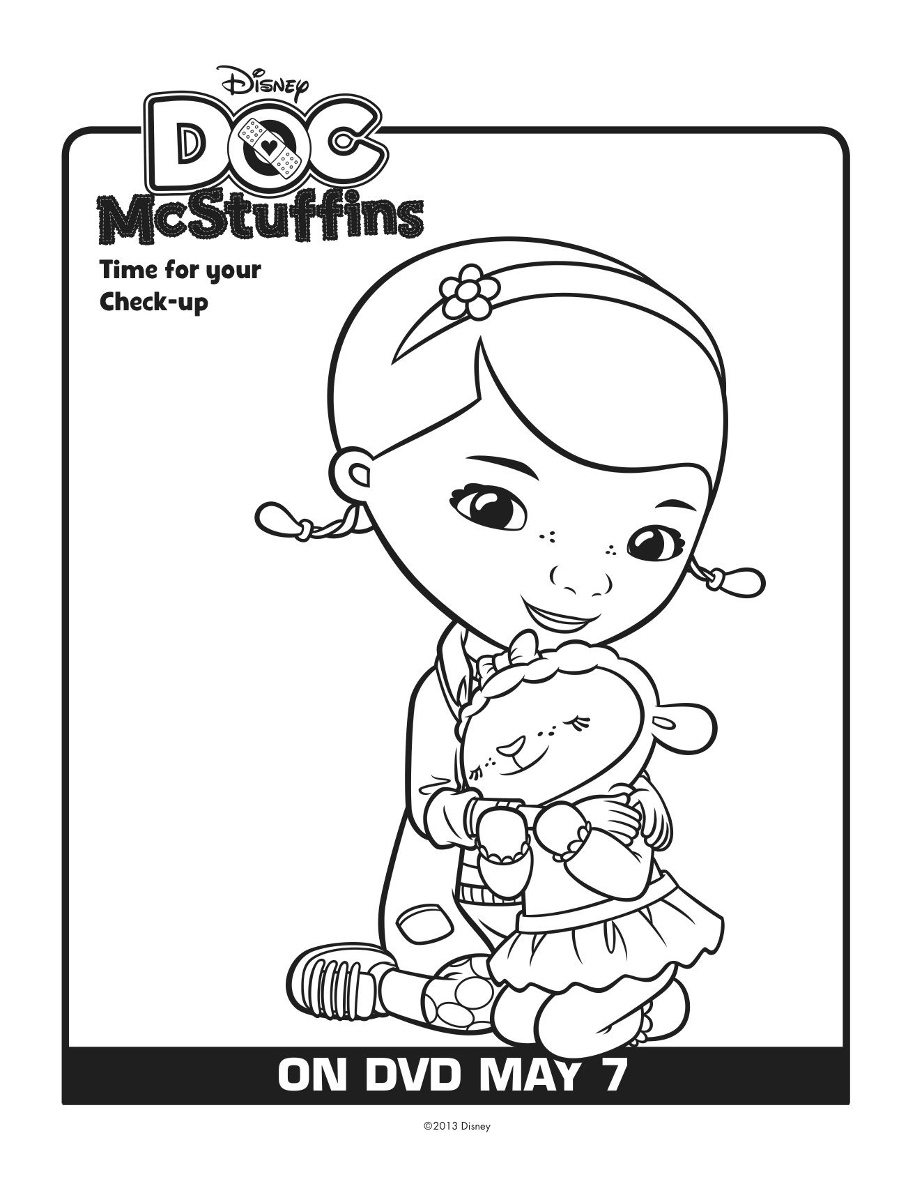 Free doc mcstuffins printables download here doc mcstuffins coloring pages doc mcstuffins coloring pages