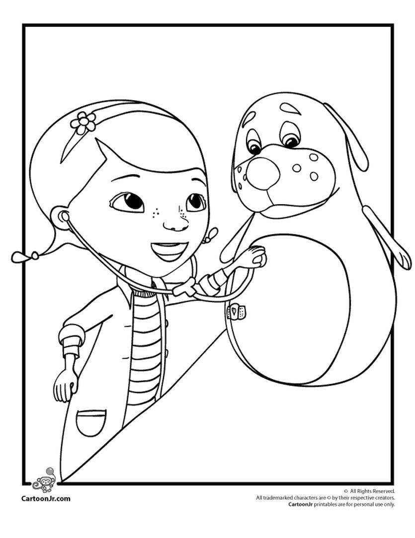 Get this doc mcstuffins coloring pages printable chk