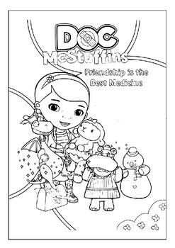 Unlock creativity printable doc mcstuffins coloring pages collection for kids