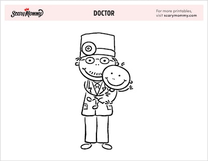 Paging creativity doctor coloring pages to print out stat
