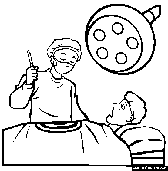 Occupations online coloring pages