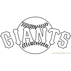 Mlb team logos coloring pages for kids