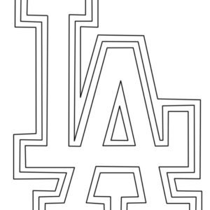 Los angeles coloring pages printable for free download