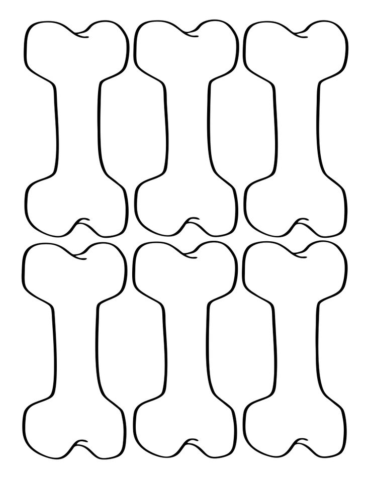 Printabledogbonetemplate templates printable free dog template printable tags template