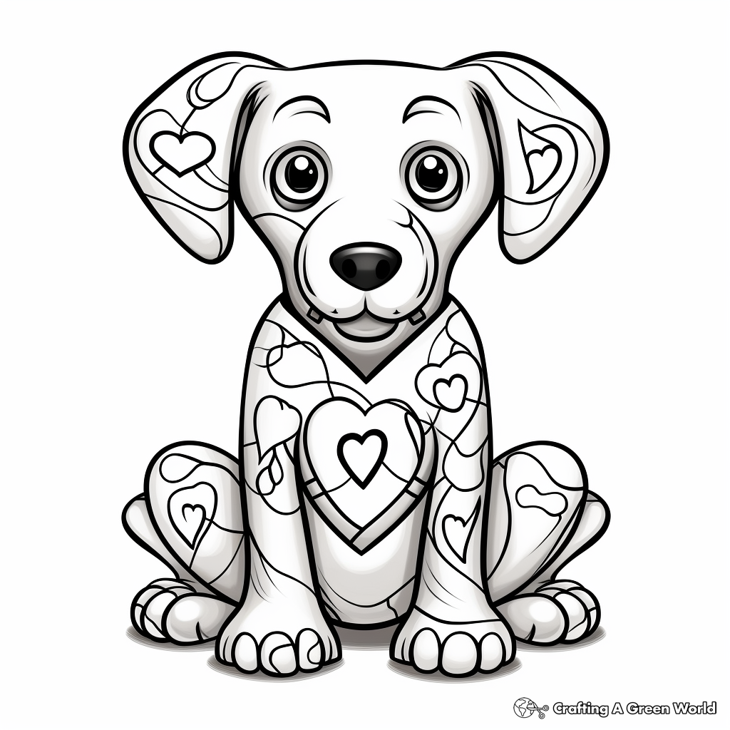 Dog bone coloring pages