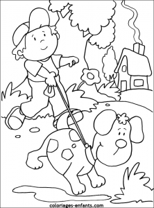 Dog and collar
