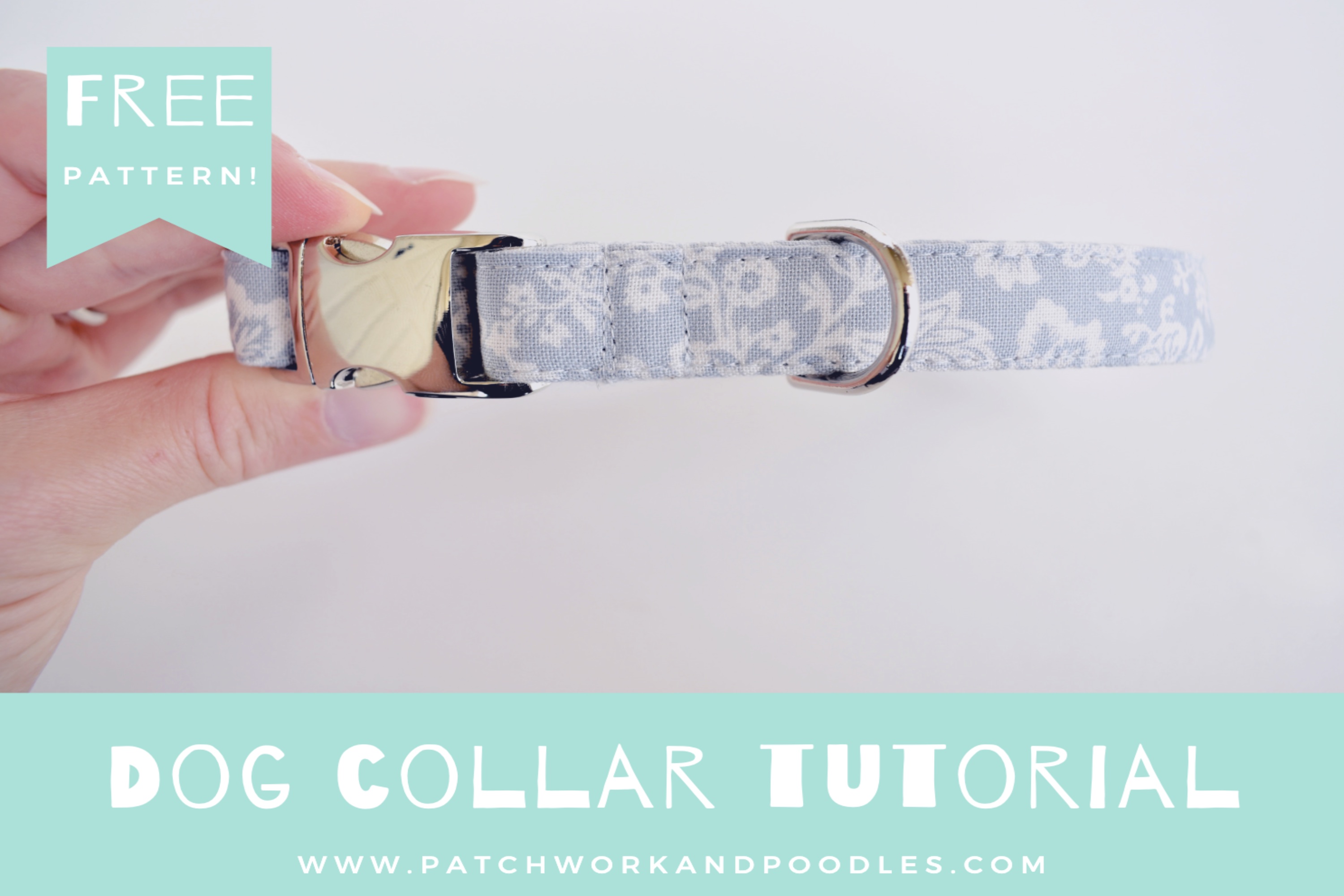 Dog collar in sizes a tutorial